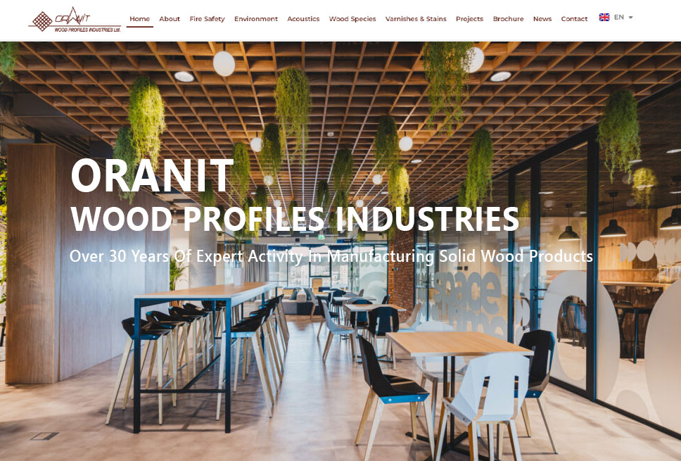 New Oranit Supplier Website